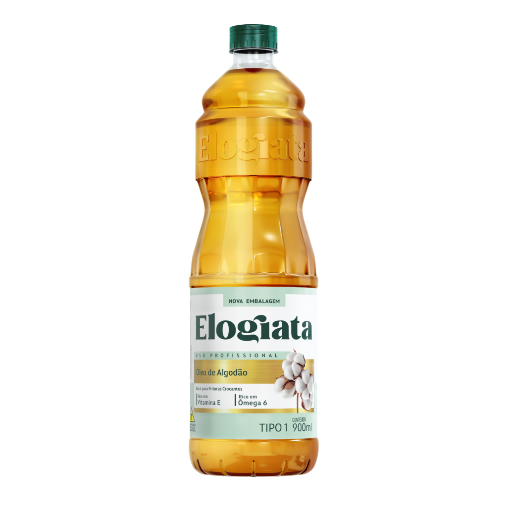 Garrafa de óleo de algodão 900ml